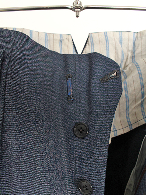 USED】60s JAPAN VINTAGE GRAY BLUE SERGE TROUSERS-OIKOS 毎日