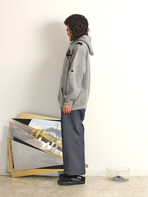 日本ヴィンテージネイビーサージトラウザース