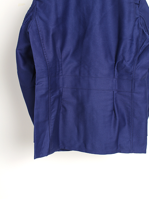 ル･モンサンマルタンブルーモールスキンテーラードジャケット