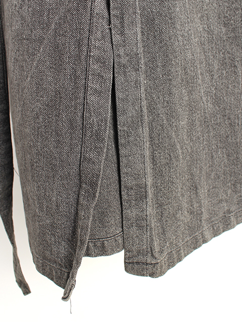 50'sシャンブレーブラックコートManuthDeposee