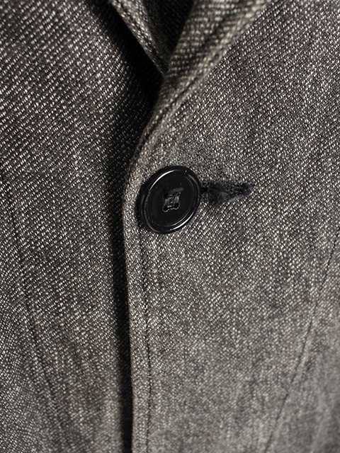 50'sシャンブレーブラックコートManuthDeposee