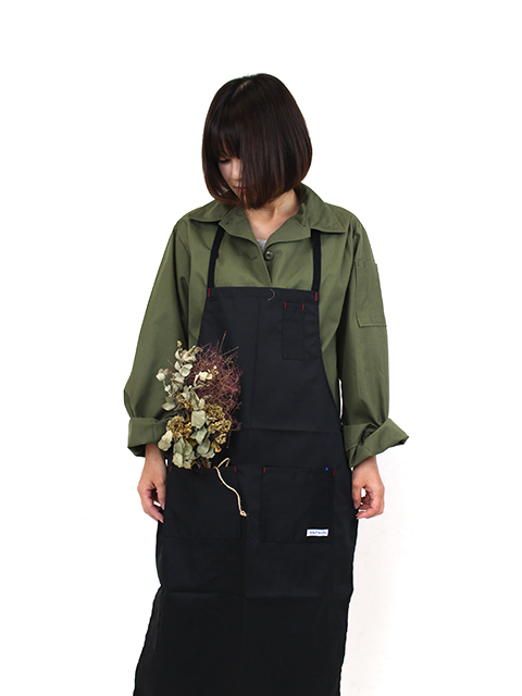 4POCKET FULL APRON NAPRON BLUE LABEL-OIKOS 毎日を楽しく豊かにする