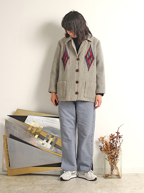 ORTEGA'S CHIMAYO JACKET XS-OIKOS 毎日を楽しく豊かにする洋服
