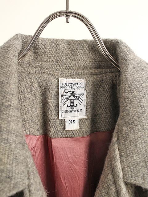 ORTEGA'S CHIMAYO JACKET XS-OIKOS 毎日を楽しく豊かにする洋服