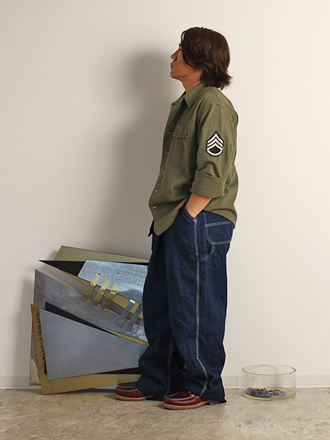 USED】90's～ SEARS ROEBUCKS size-46×32 PAINTER PANTS-OIKOS