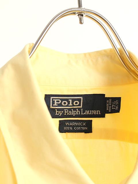 ラルフローレンWARWICK 17　1/2イエロー