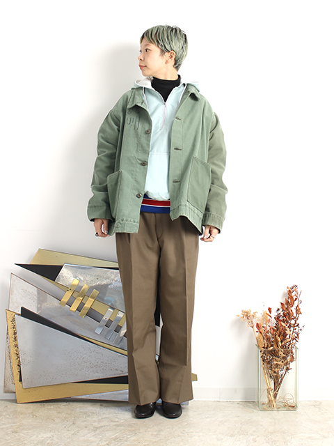REMAKE ARMY BAG COVERALL SUNNY SIDE UP-OIKOS 毎日を楽しく