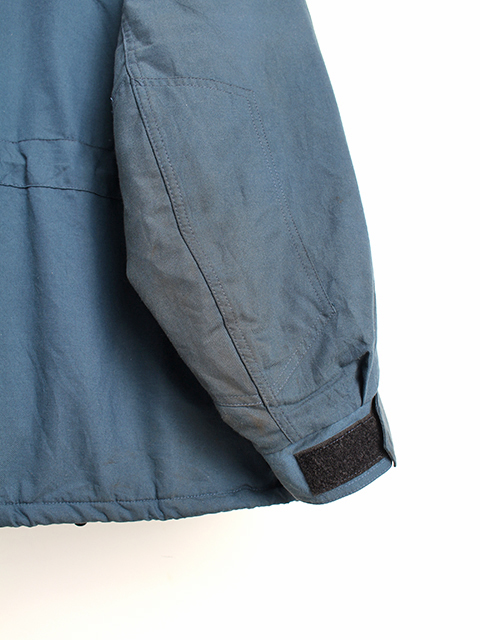 カナダ軍LOGISTIKコットンナイロンジャケットフロントジップベルクロUSED