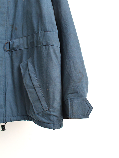 カナダ軍LOGISTIKコットンナイロンジャケットフロントジップベルクロUSED