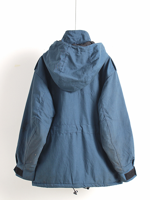 カナダ軍LOGISTIKコットンナイロンジャケットフロントジップベルクロUSED