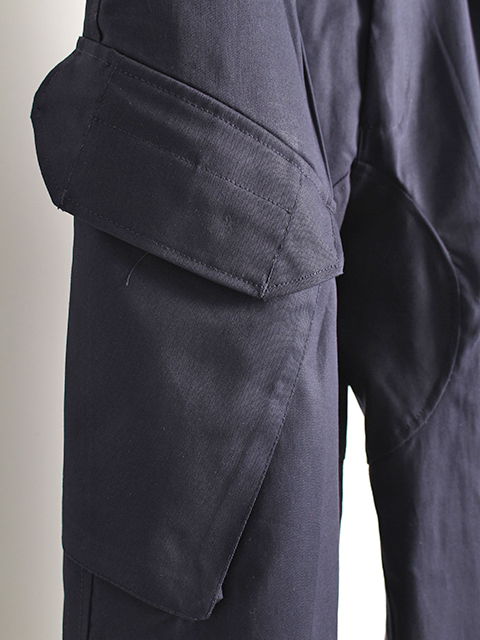 ロイヤルネイビースラントカーゴパンツデッドストック