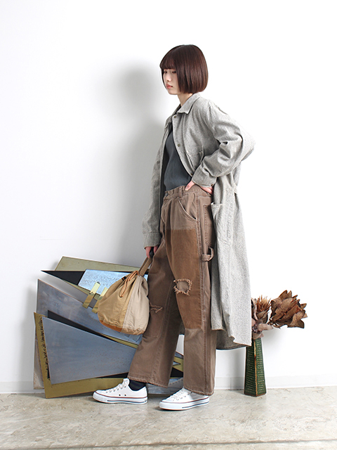 SUNNY SIDE UP RE PAINTER PANTS サニーサイドアップ リメイクペインターパンツ