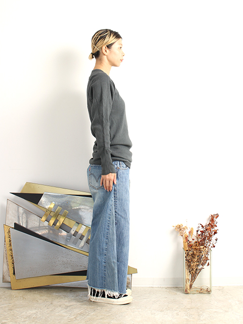 スウェーデン軍リブサーマル後染め