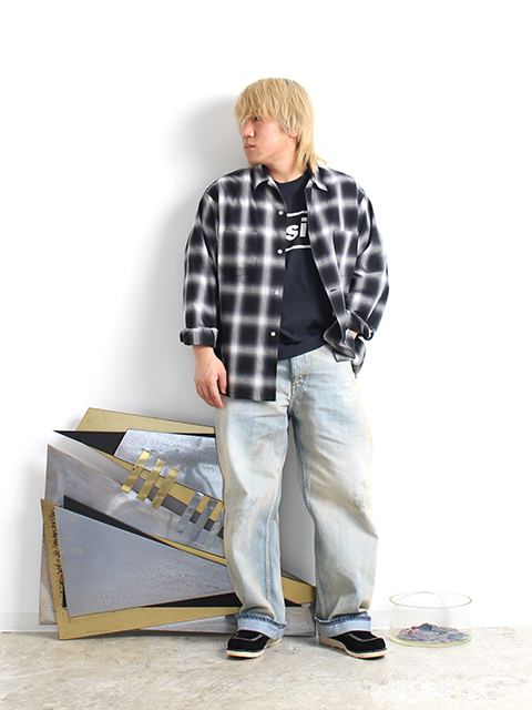 TOWNCRAFT】OMBRE LOOP COLLAR SHIRTS COTTON-OIKOS 毎日を