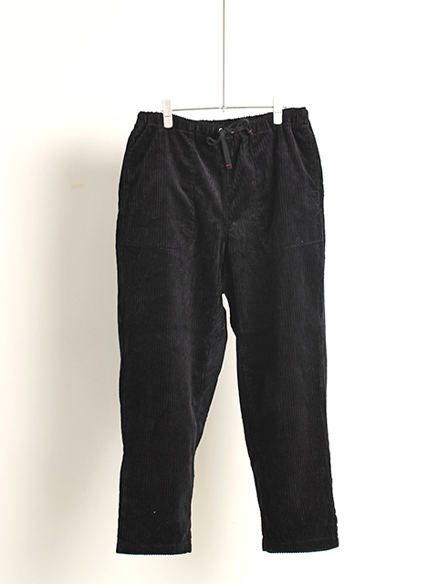 TAGOSAKU LONG PANTS CORDUROY BLACK TIGRE BROCANTE-OIKOS 毎日を