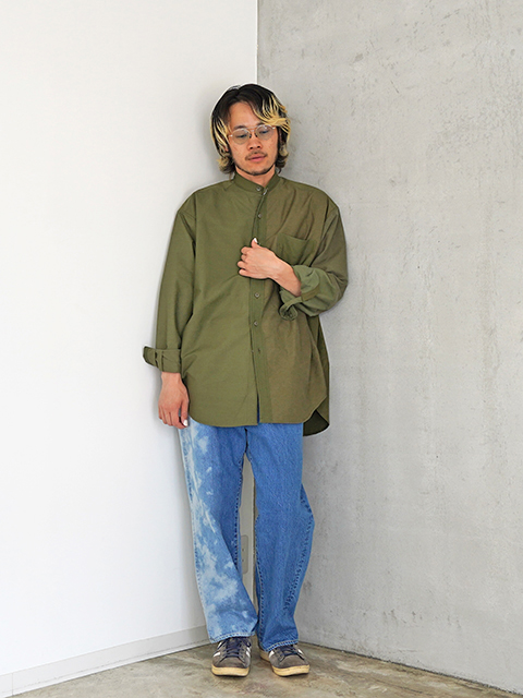 リメイク1945US MILLノーカラーシャツYOUSED