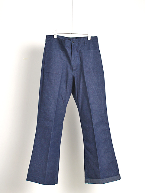 US NAVY seafarer セイラーデニムパンツ フレア TALON 60's US NAVY seafarer Denim Sailor Pants W32 / USN 海軍