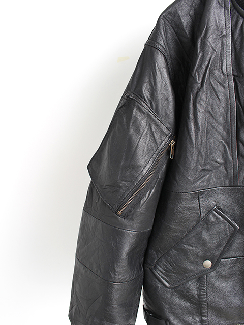 専用出品　Ｅscada レザージャケット　ヴィンテージ　M 黒、白 Matou Stand/C Leather Short Jacket – マザーハウス 公式サイト