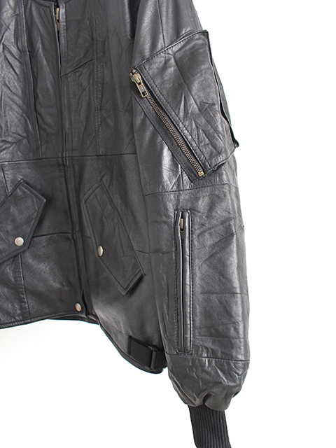 yousedカナディアンフライトレザージャケットCanadian flight leather jacket23AW10