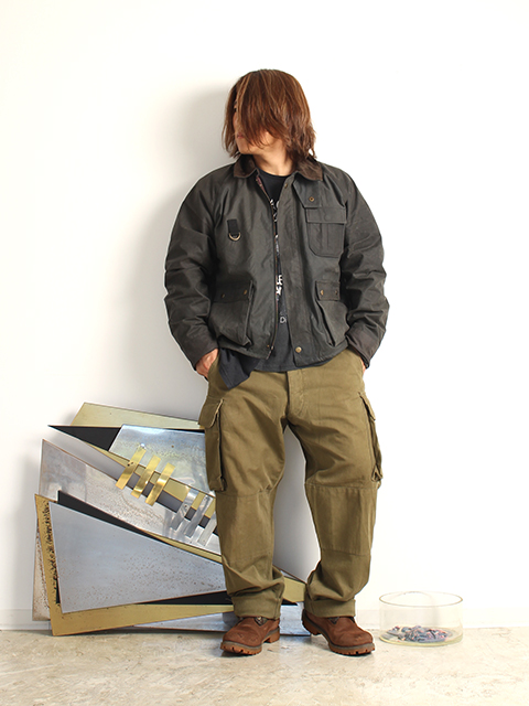 yoused】REMAKE OILED FISHING JACKET - OIKOS 毎日を楽しく豊かにする