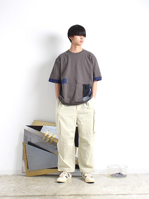 yousedパネリングパッチワークティー24SS02