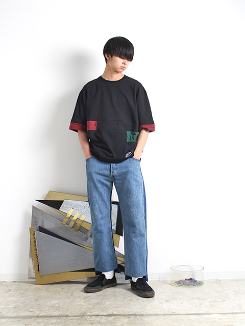 yousedパネリングパッチワークティー24SS02