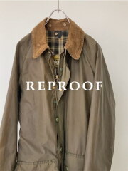 REPAIR & REPROOF】お手持ちのBarbourを長く大切に