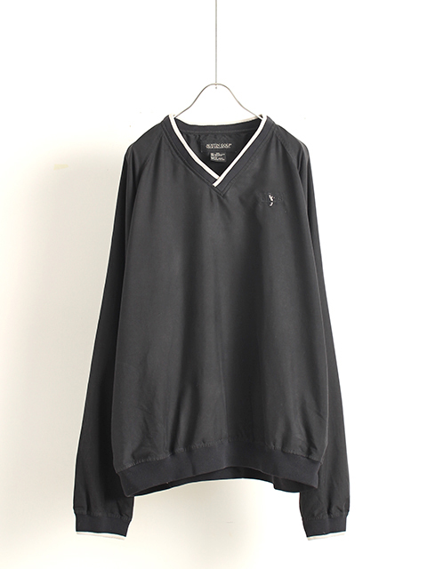 OIKOS刺繍ゴルフジャケットAUSTINブラックUSED