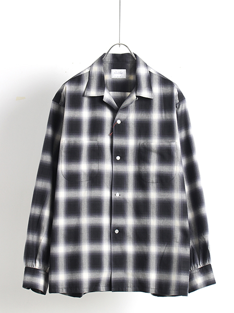 タウンクラフトオンブレループカラーシャツコットンTC23S006CL