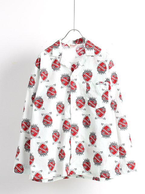 タウンクラフト PAJAMA PRINTED JACKET ホワイト