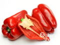 【Ve】赤ピーマン〈アカピーマン〉1パック、200g前後、5から7個前後