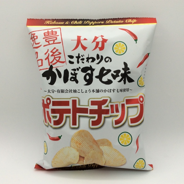 こだわりのかぼす七味 ポテトチップス