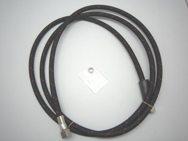 ナオフロンスーパーホース（黒／赤）内径5Ф 2.0m NA-20T ナオ