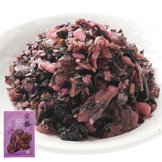 安藝紫　広島菜 (100g) ＜賞味期限：2026/4＞ ※包装なし