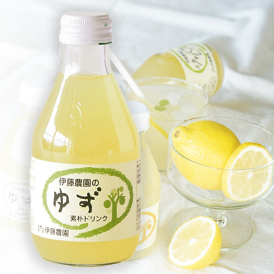 伊藤農園 素朴ドリンク ゆず 180ml ※包装なし