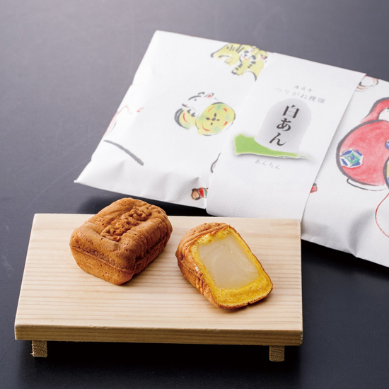 もちもち釣鐘饅頭 白あん<発送日：最短8/22> ※包装なし