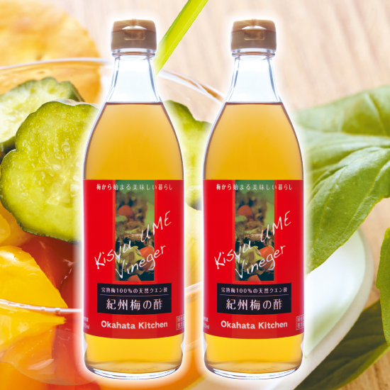 紀州梅の酢（500ml×2本セット）