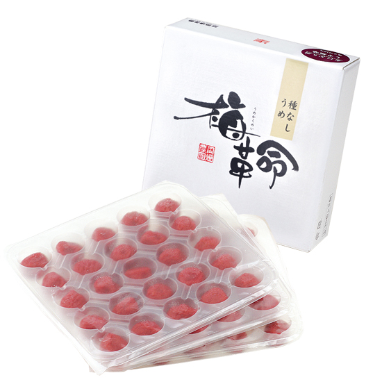 梅革命 おにぎり用梅干し しそ風味 75粒入 <種なし梅干し/塩分12％>
