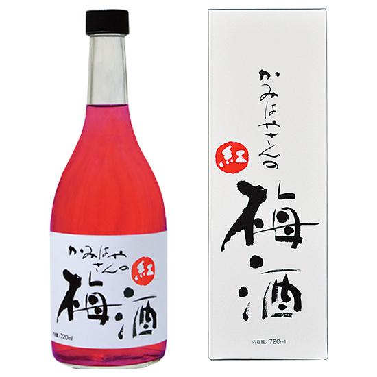 かみはやさんの梅酒<紅>　720ml