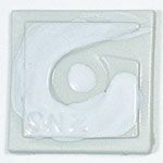 ぬる釉薬 白 (200g粉末)  陶芸用釉薬　焼成温度1,200～1,230℃　うわぐすり　