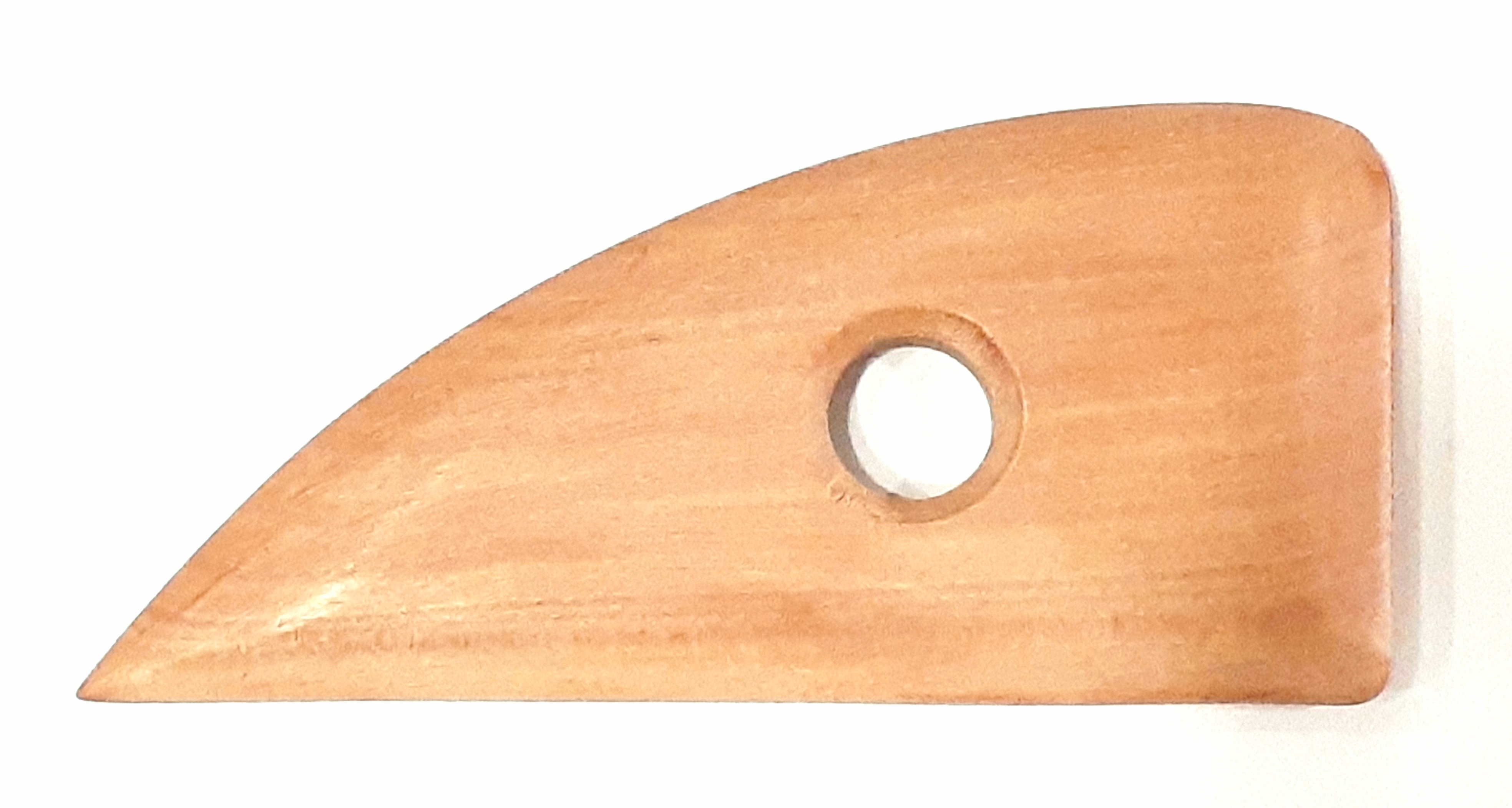 コテ　標準型　No.4　堅木材　100×50mm　陶芸用　