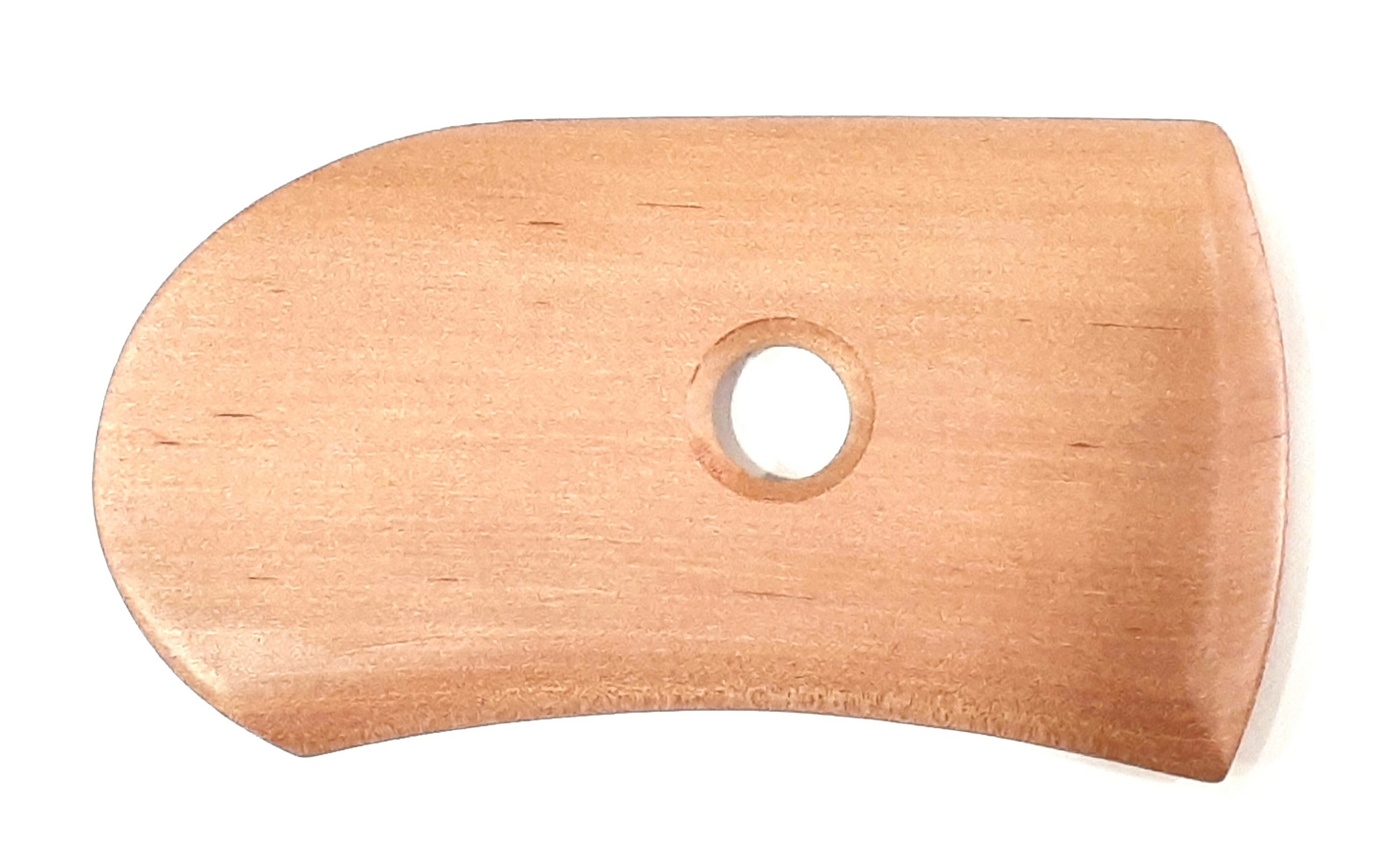 コテ　標準型　No.5N　堅木材　110×60mm　陶芸用　