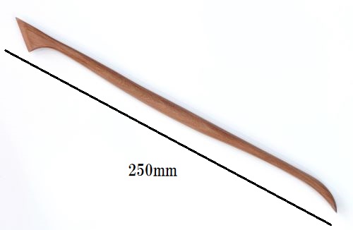 特大木ベラ　No.12（長さ：250ｍｍ）陶芸用　粘土をカットしたり整えたり滑らかにする道具です　