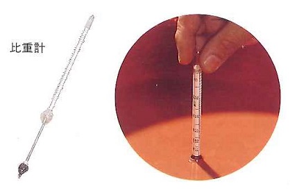 比重計（短）　165ｍｍ 陶芸 陶芸教室 ボーメ度 釉薬