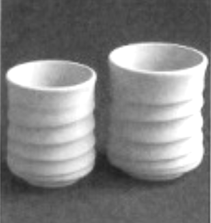 鋳込み用　石膏型／湯呑（六兵衛入り）KC-26