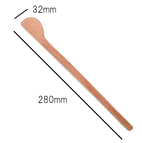 木コテ No.13 柄ゴテ 長さ280mm 厚み約10mm 陶芸用 木こて こて 陶芸 えごて 木製
