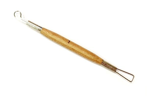 丸線カキベラ 小 No.1 長さ160?170mm 細丸ワイヤー 陶芸用 安全 陶芸 陶芸教室