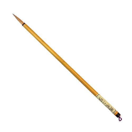 馬毛一号 筆 穂丈23mm 幅5mm 全長230ｍｍ 陶芸 筆 陶芸教室