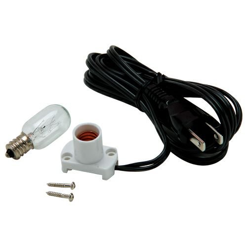 照明器具 K 電球付 プラソケットE12 コード2m プラグ付 電球10W ネジ