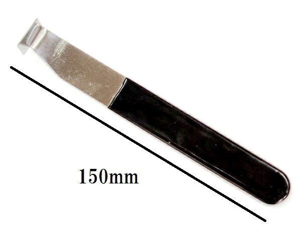 仕上げカンナ用 ステンレス 長さ155ｍｍ 幅20ｍｍ 滑りにくいグリップ 陶芸教室 カンナ かんな 陶芸